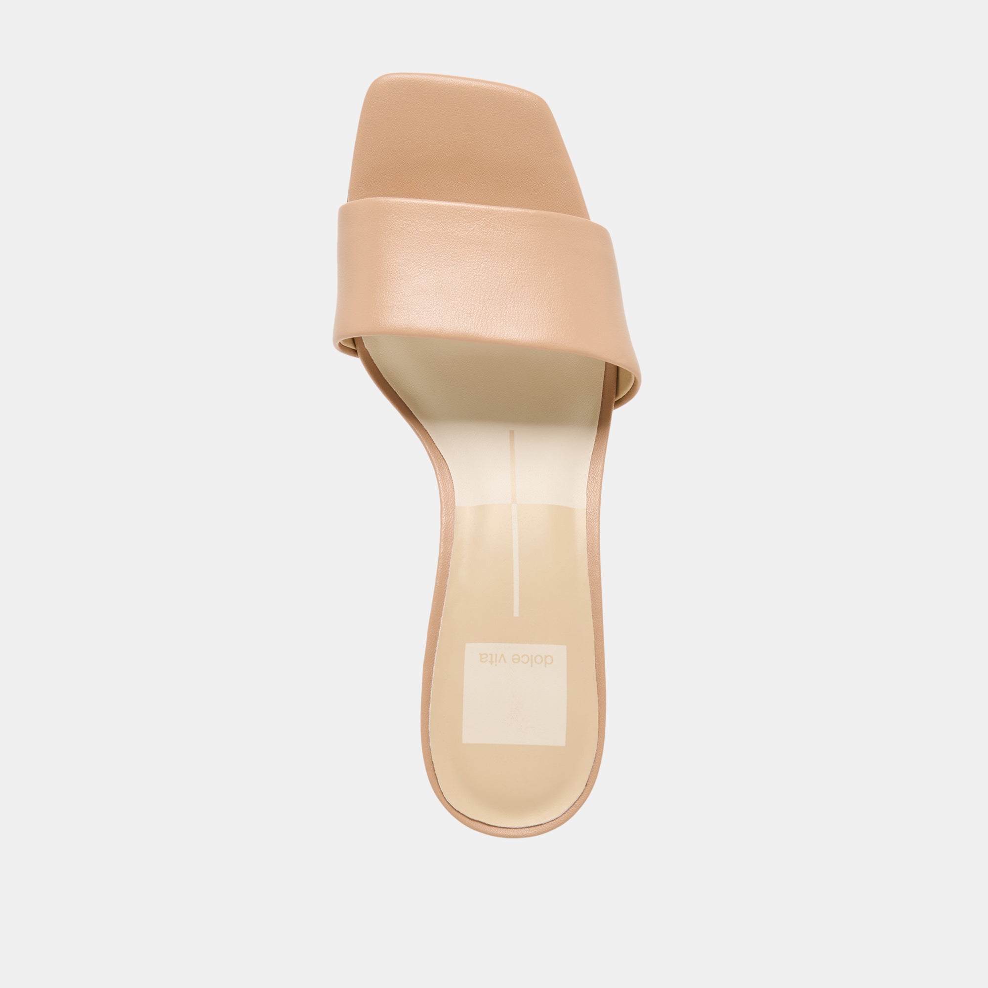 REXA WIDE HEELS LIGHT TAN LEATHER - view 8