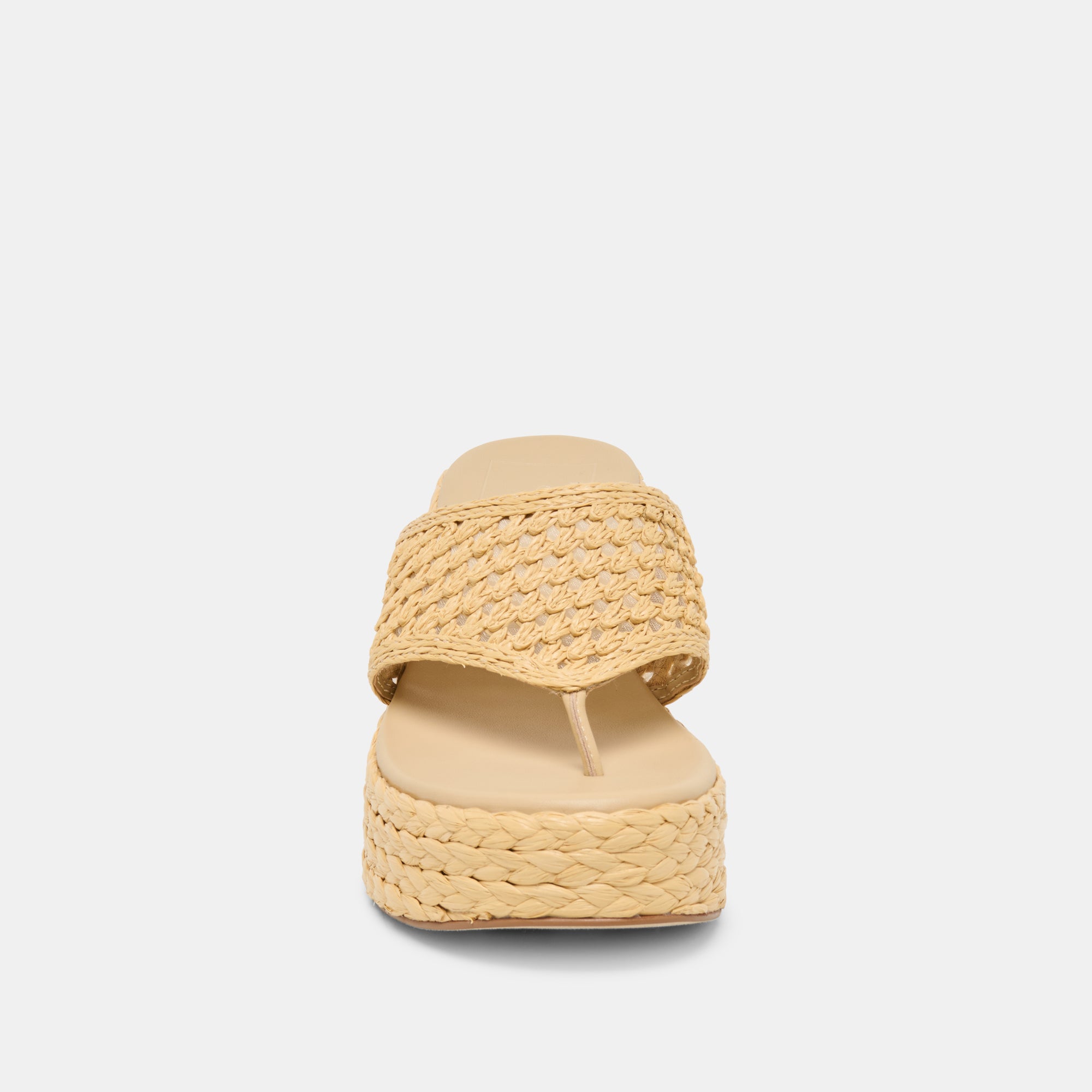 RIPPLE HEELS LT NATURAL RAFFIA - view 8