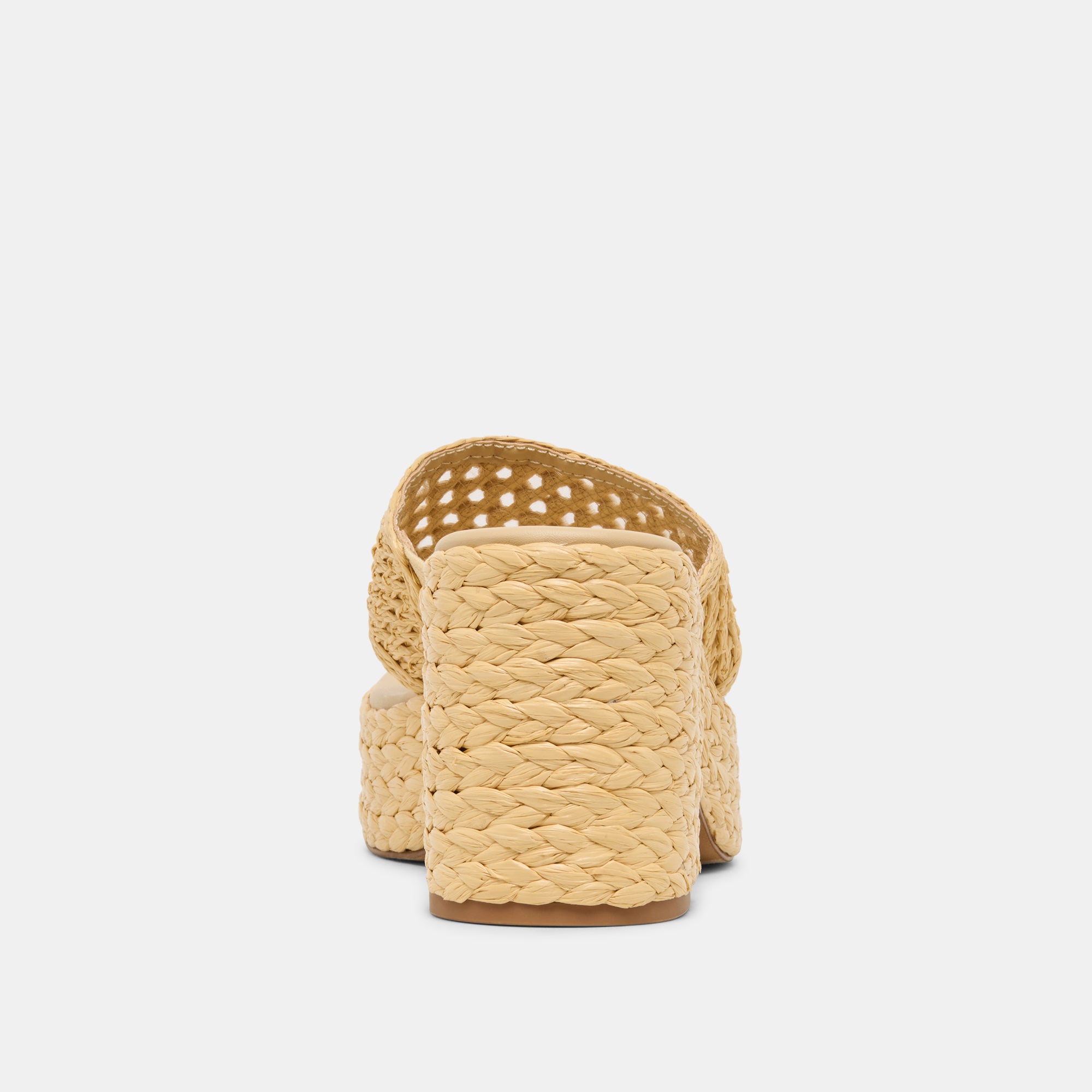 RIPPLE HEELS LT NATURAL RAFFIA - view 9