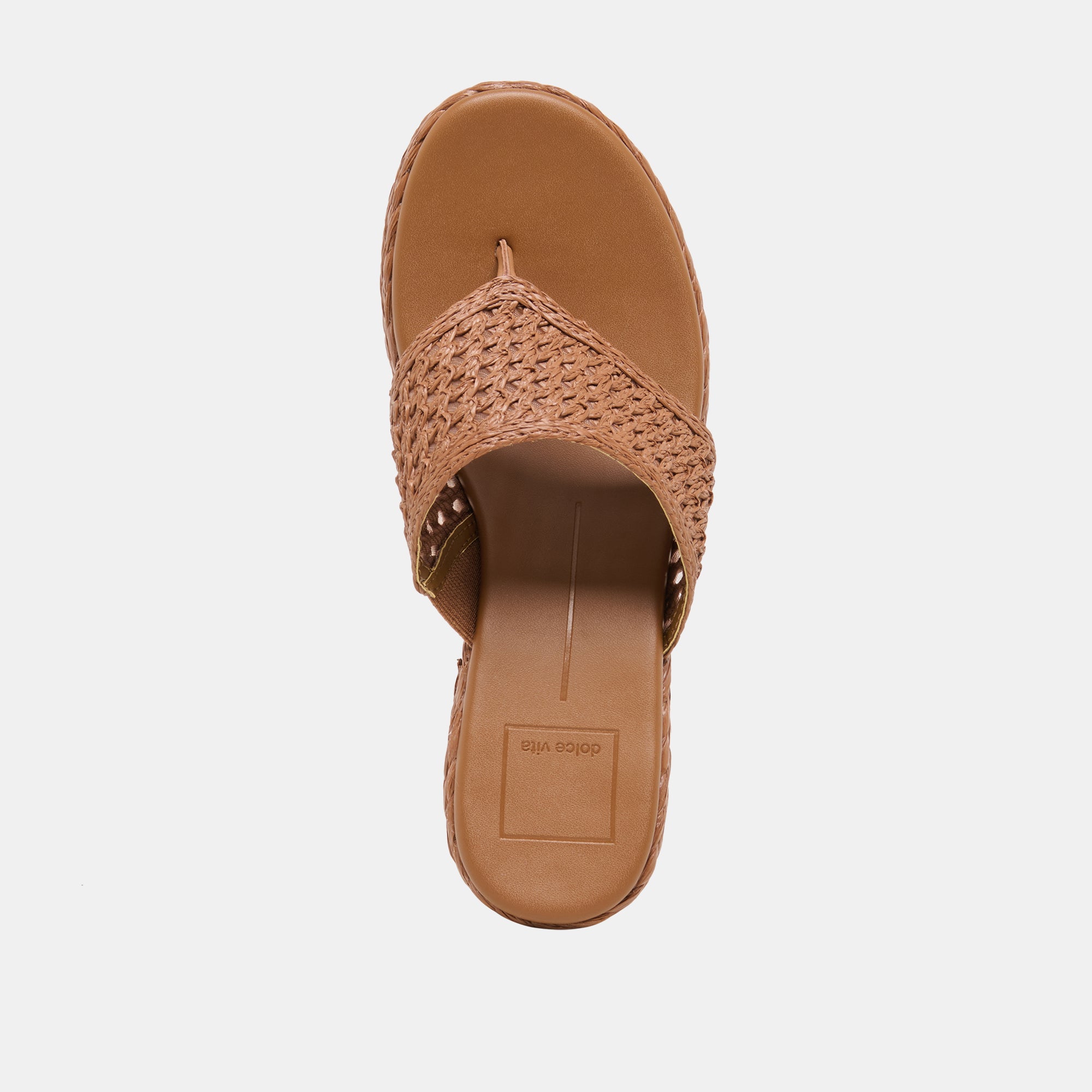 RIPPLE HEELS MID BROWN RAFFIA - view 8