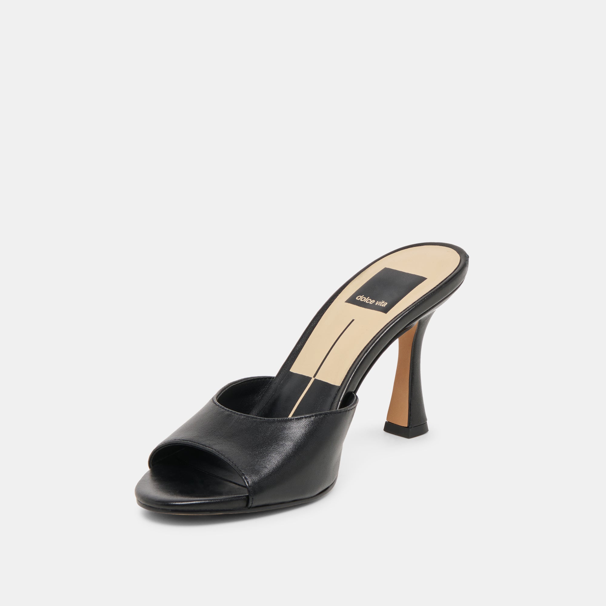 ROSHA HEELS BLACK LEATHER - view 4