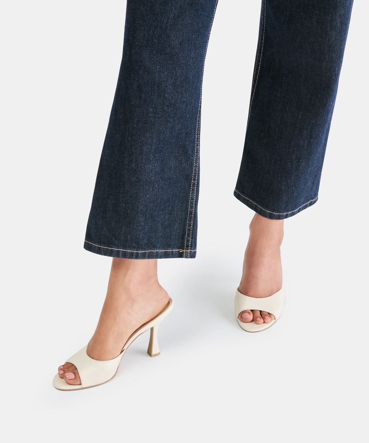 ROSHA HEELS BONE LEATHER - view 4