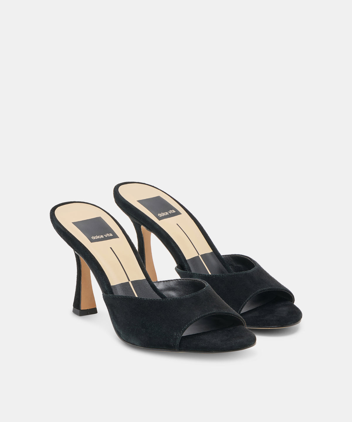 ROSHA HEELS ONYX SUEDE - view 2