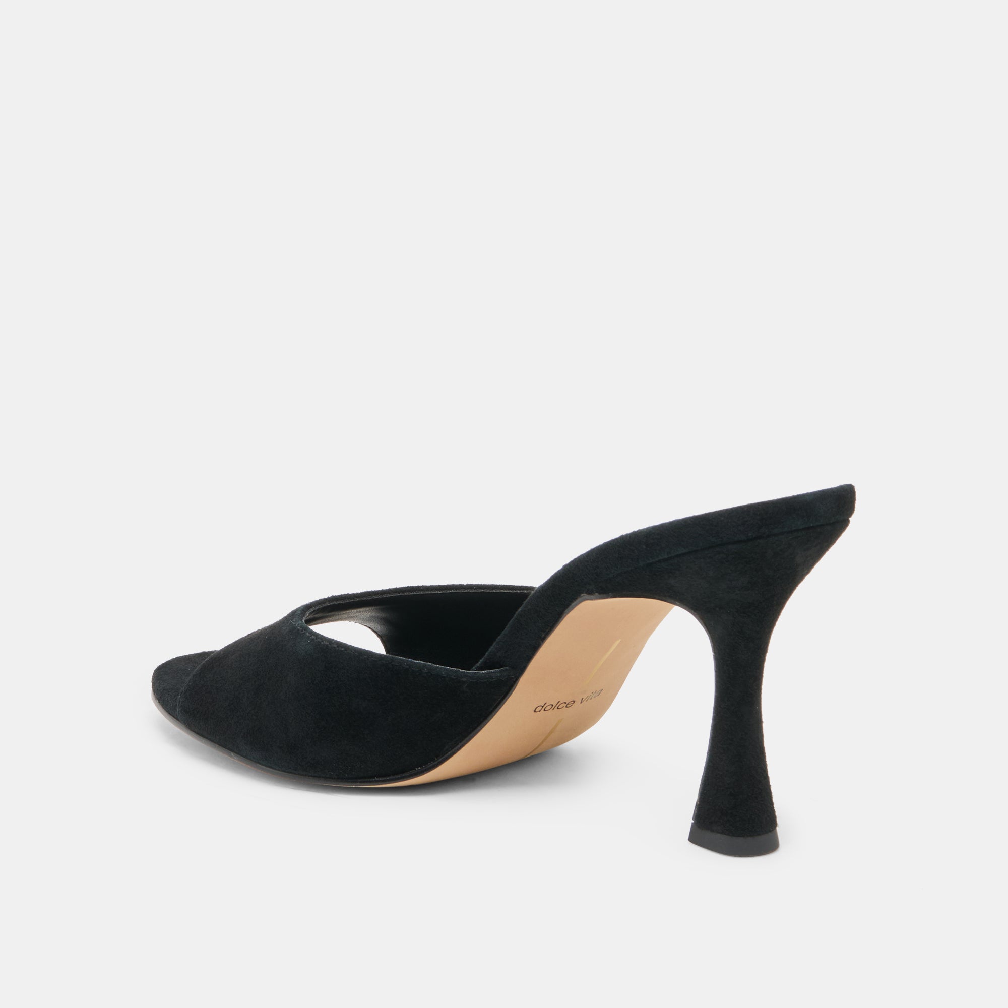 ROSHA HEELS ONYX SUEDE - view 5