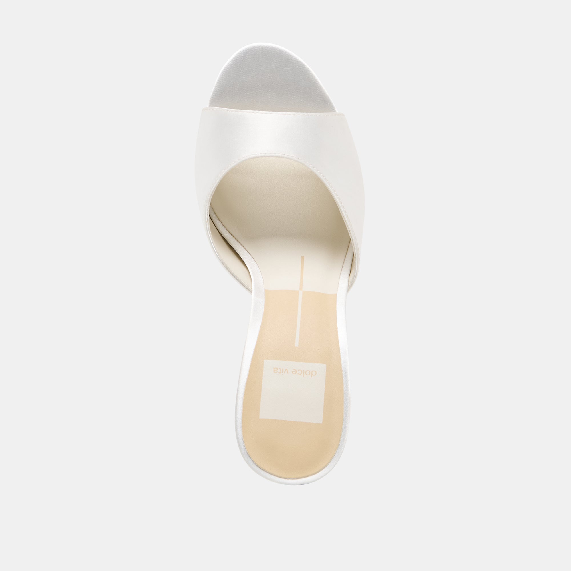 ROSHA HEELS TRUE WHITE SATIN - view 10