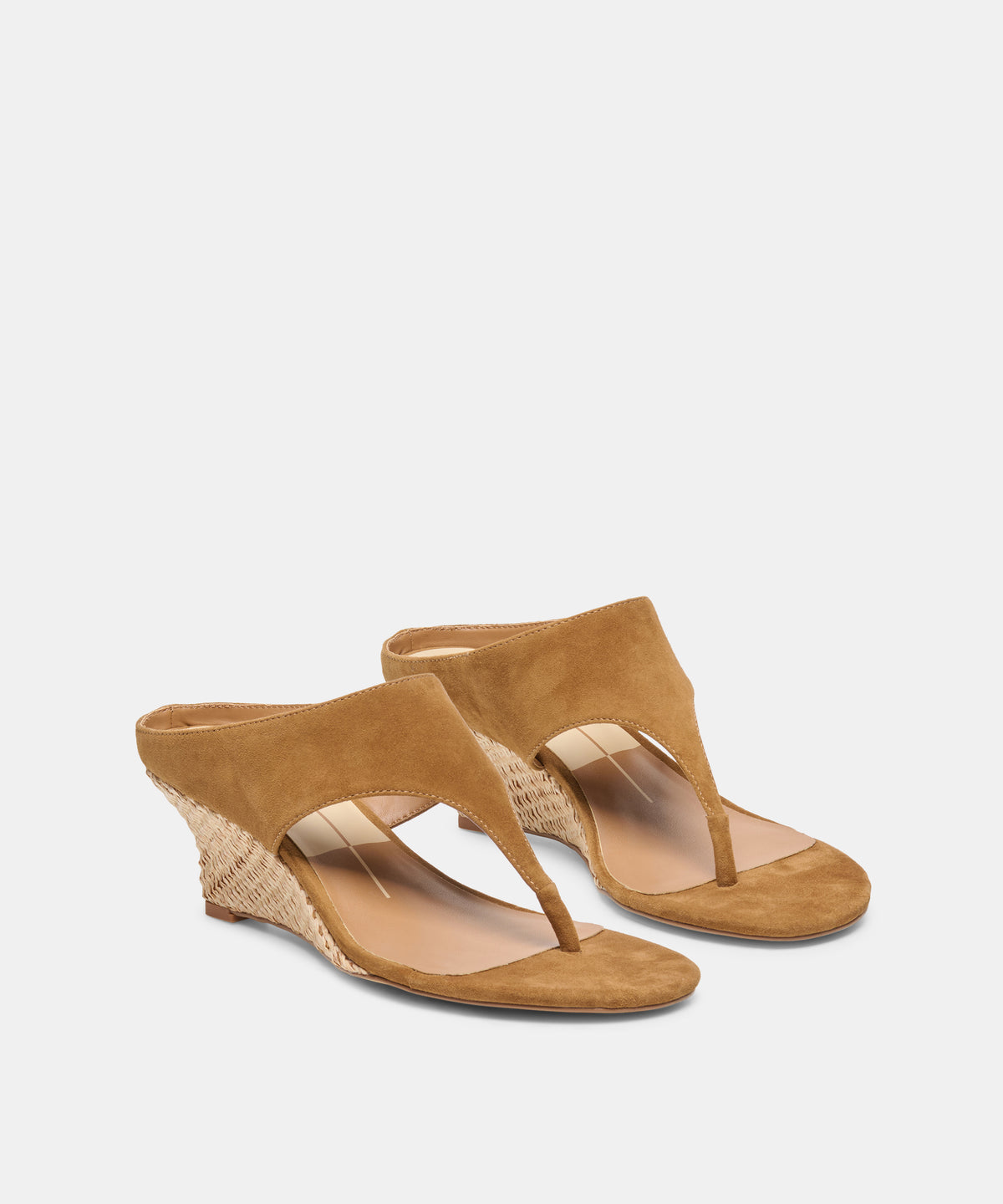 SYMON WEDGES LT BROWN SUEDE - view 2