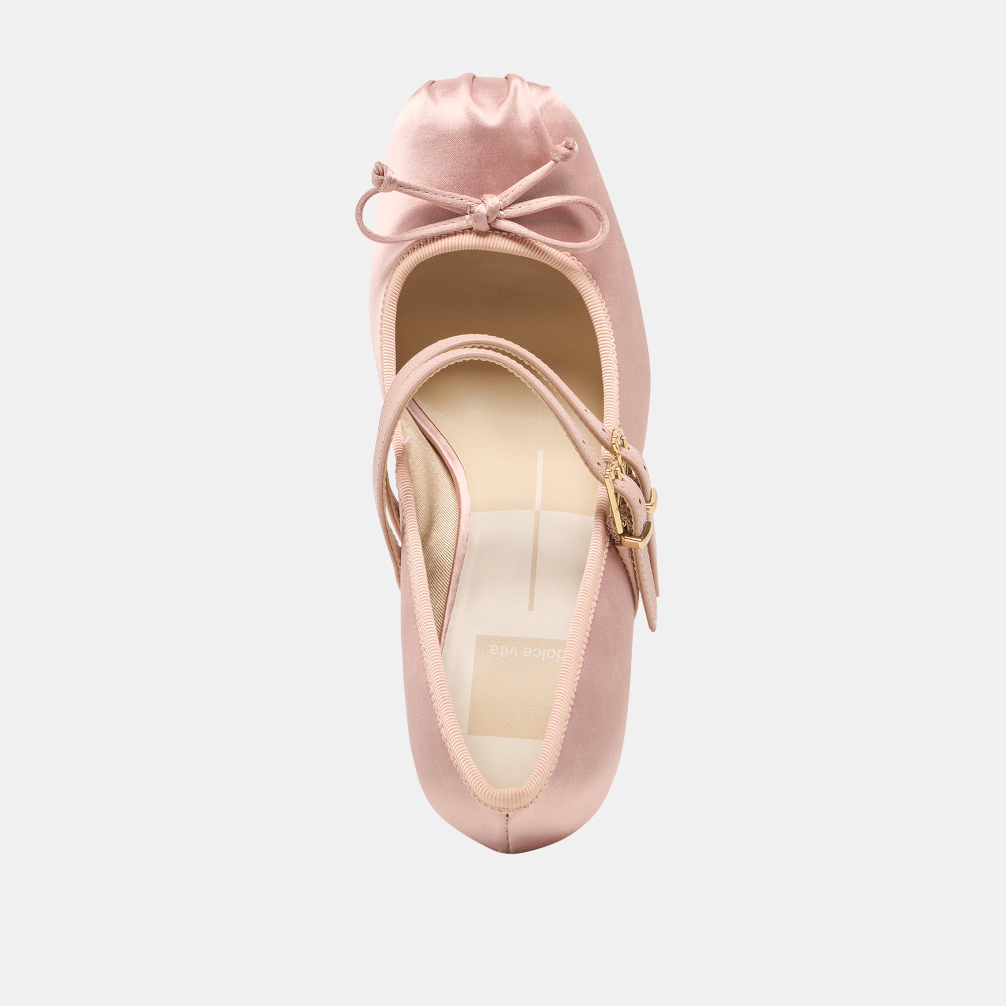 TIARAH HEELS LT BLUSH SATIN - view 8