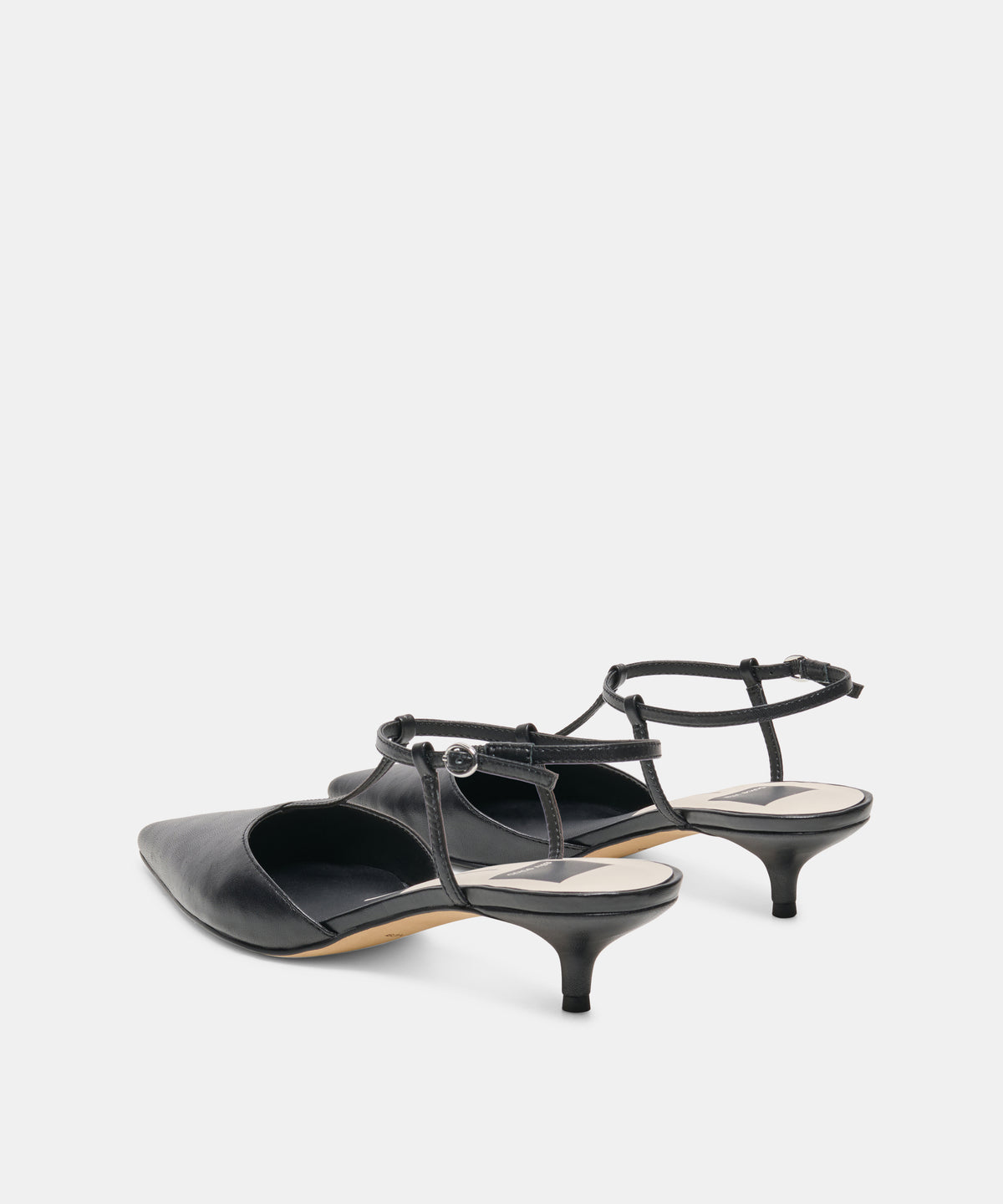 TORENA HEELS BLACK LEATHER - view 5