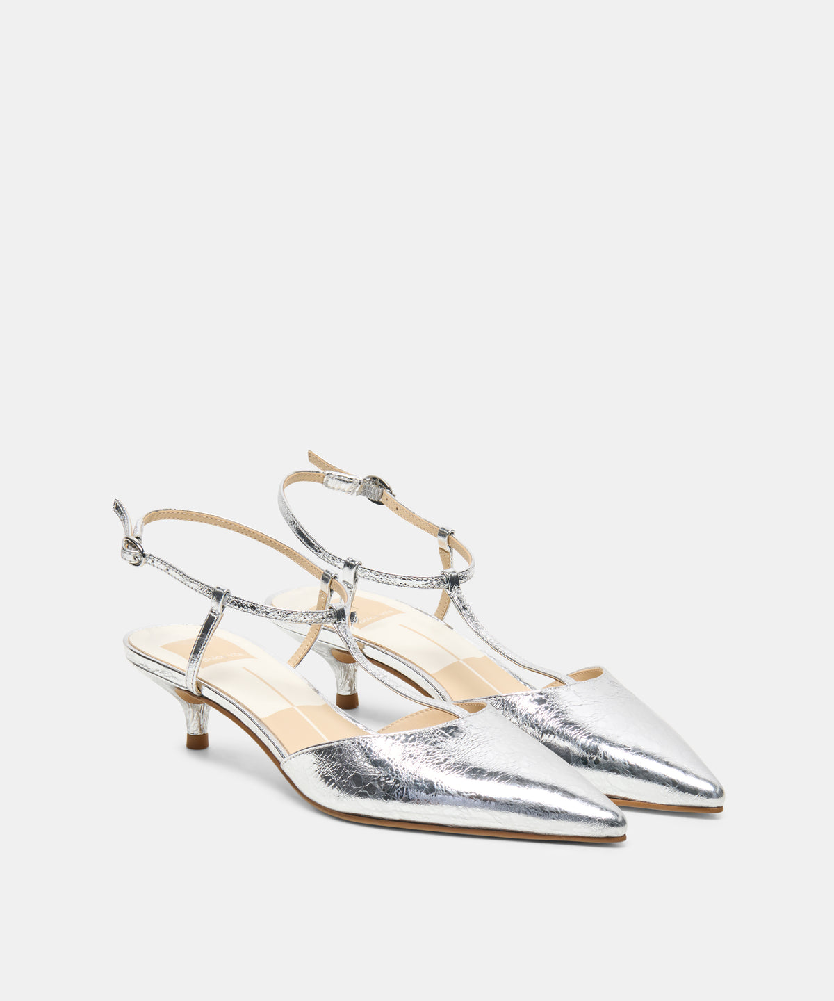 TORENA HEELS SILVER DISTRESSED LEATHER - view 2