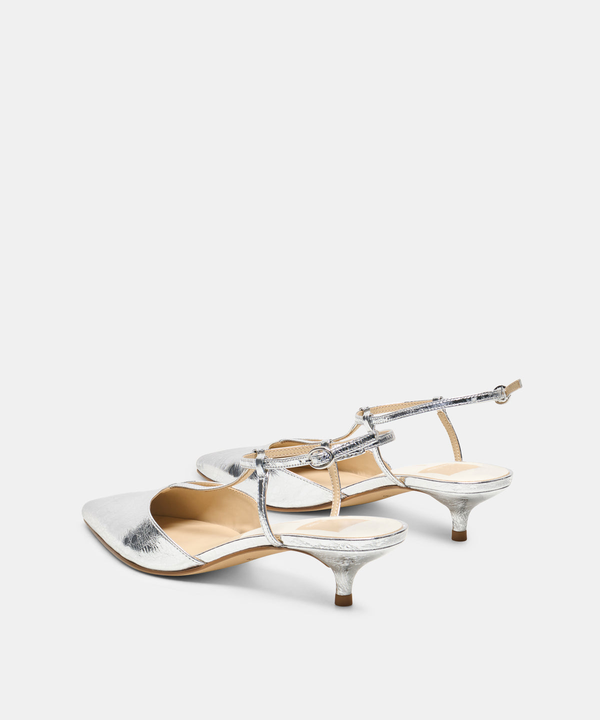 TORENA HEELS SILVER DISTRESSED LEATHER - view 4