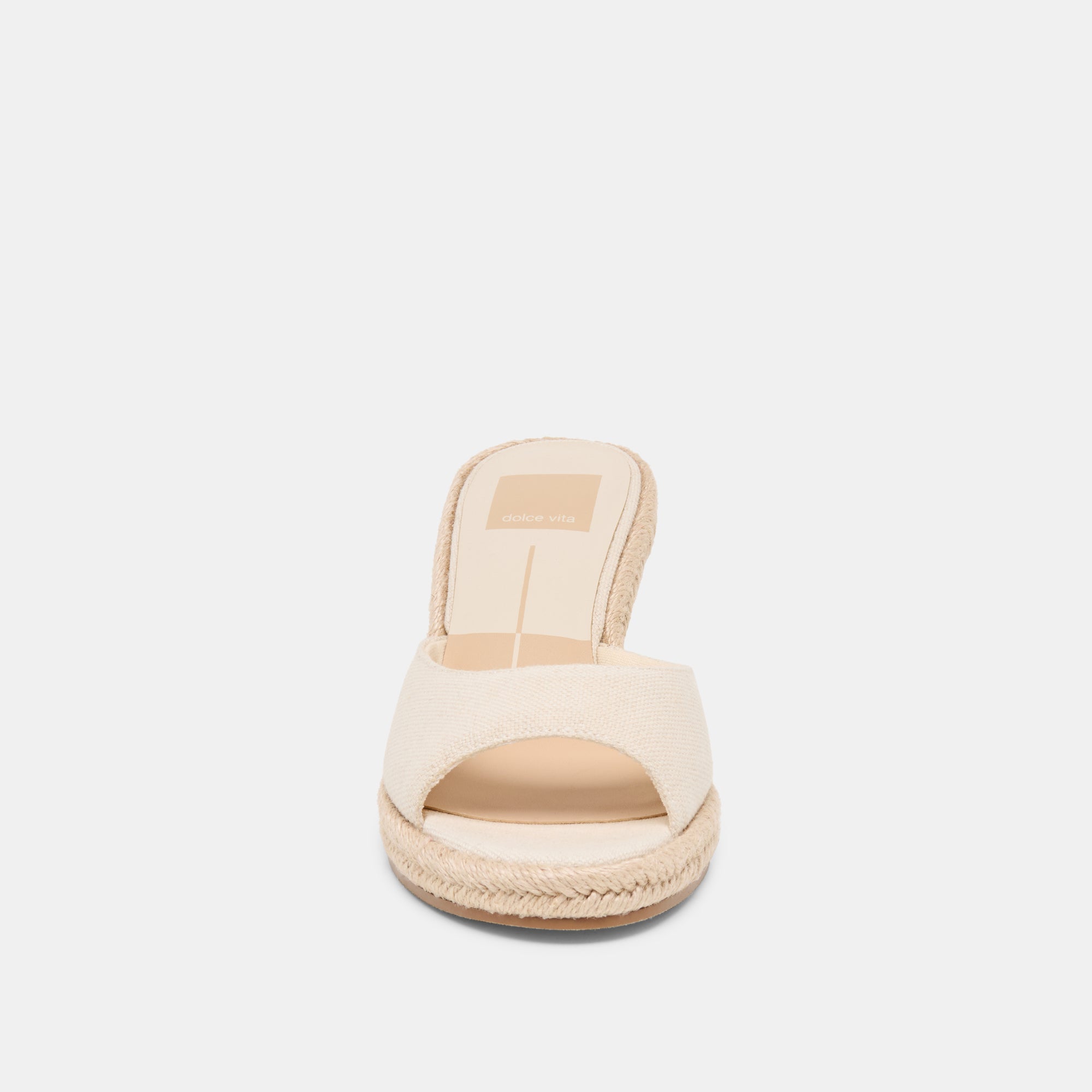 VAYA WEDGES ECRU LINEN - view 8