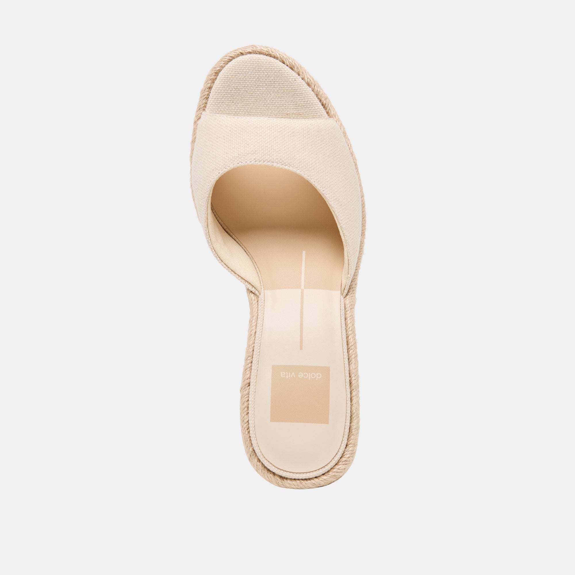 VAYA WEDGES ECRU LINEN - view 10