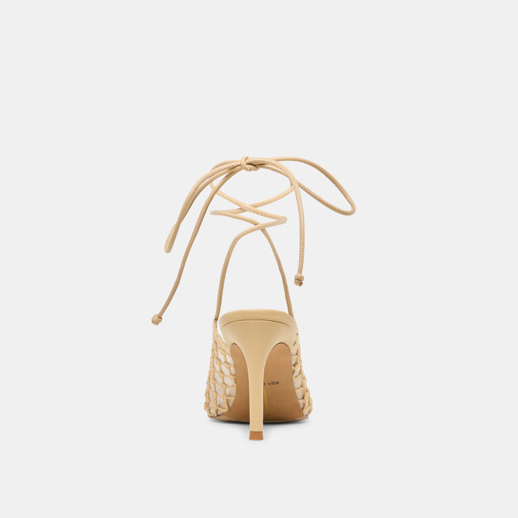 YAEL HEELS LT NATURAL WOVEN RAFFIA - view 7
