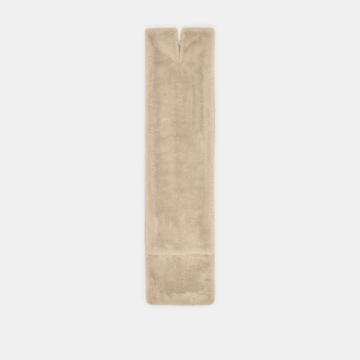 FAUX FUR SCARF STONE - view 3