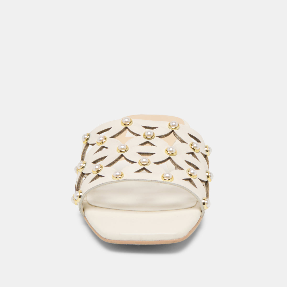 BERRIT SANDALS WHITE LEATHER - view 8