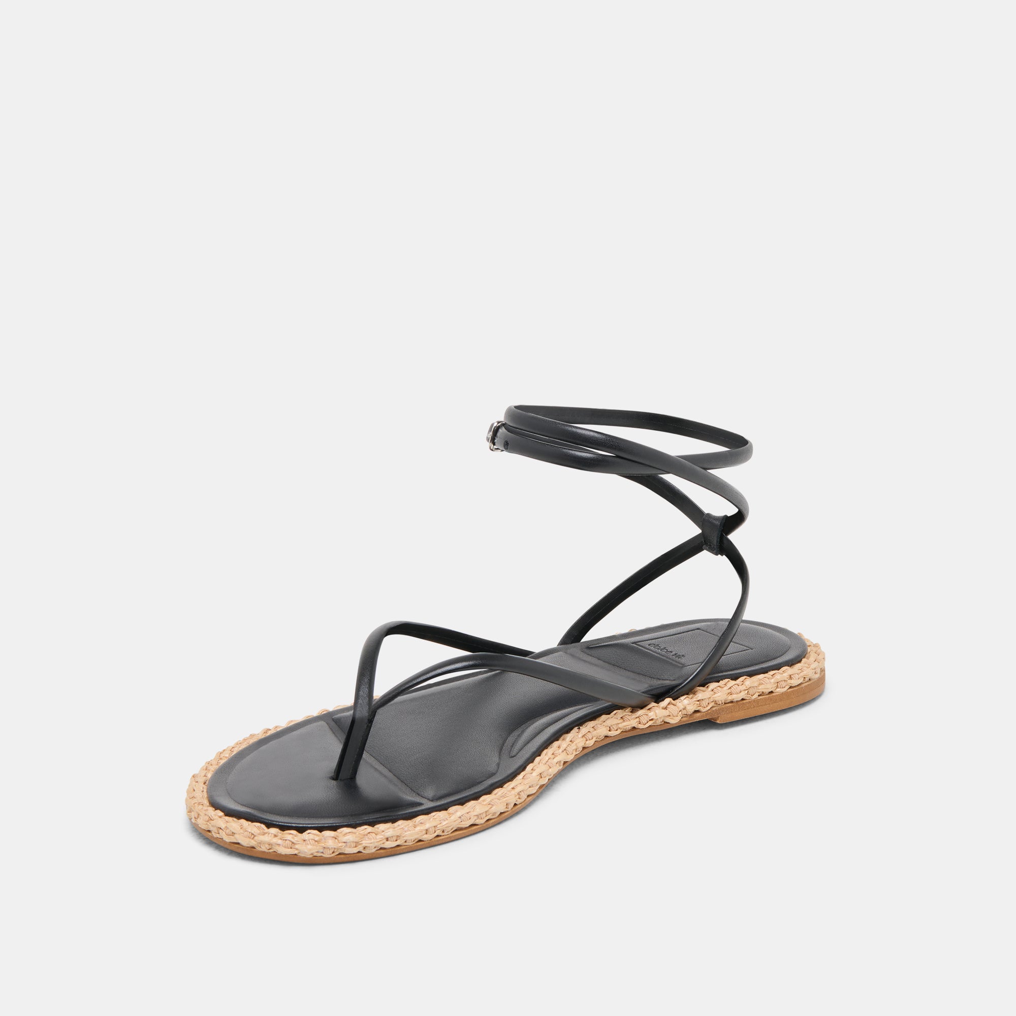 COVE SANDALS BLACK LEATHER - view 4