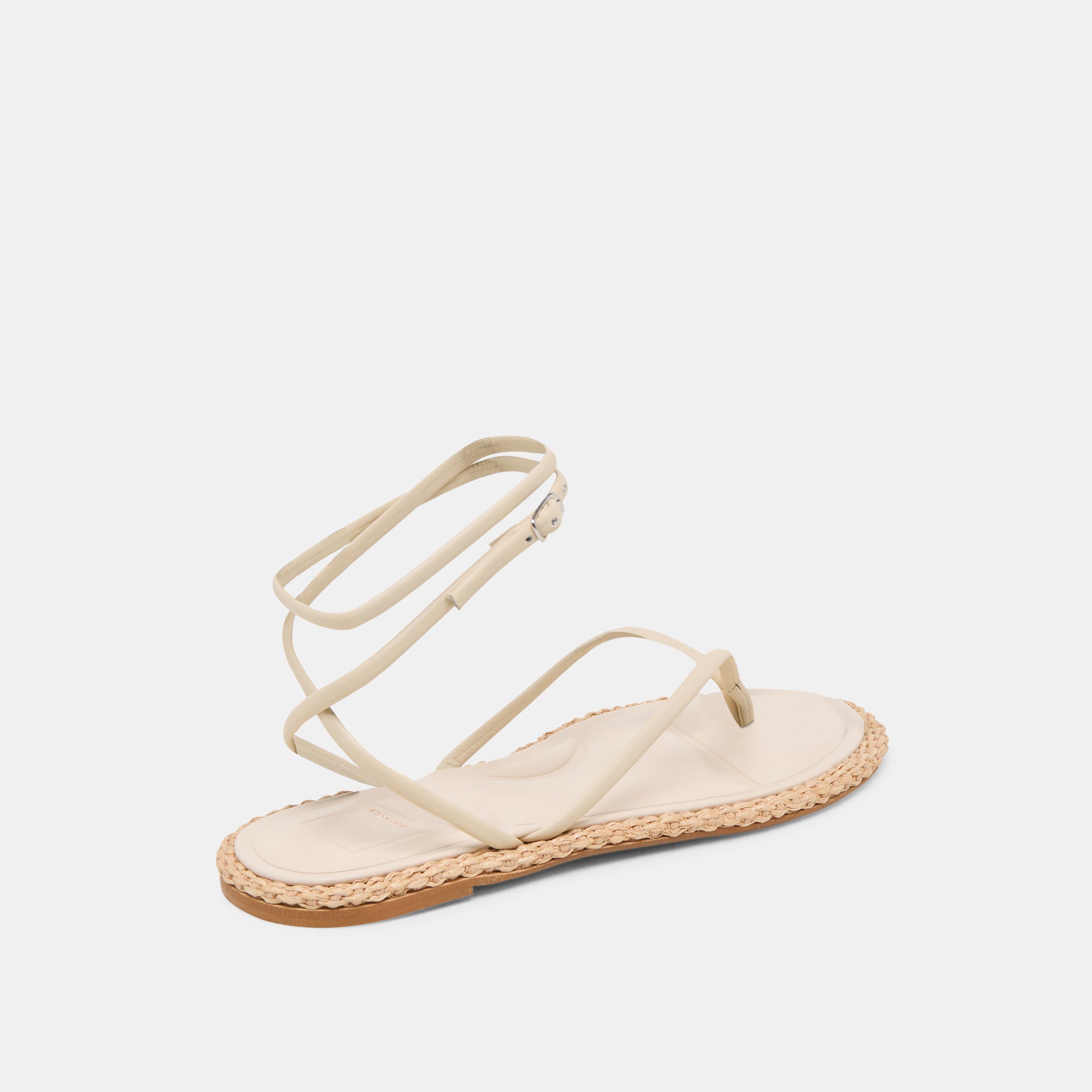 COVE SANDALS OFF WHITE LEATHER - view 3