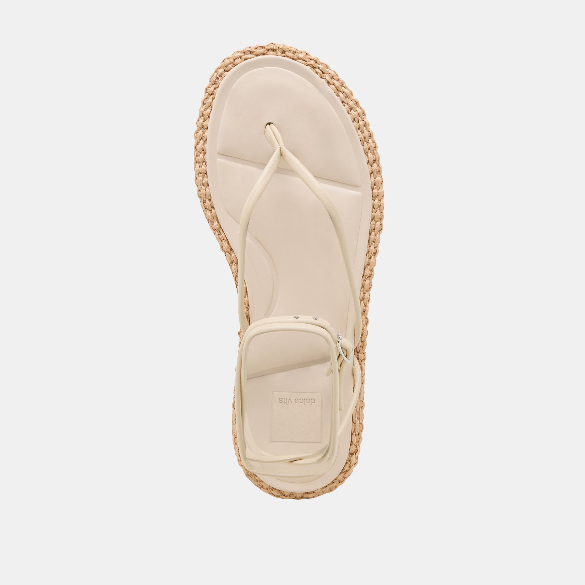 COVE SANDALS OFF WHITE LEATHER - view 9
