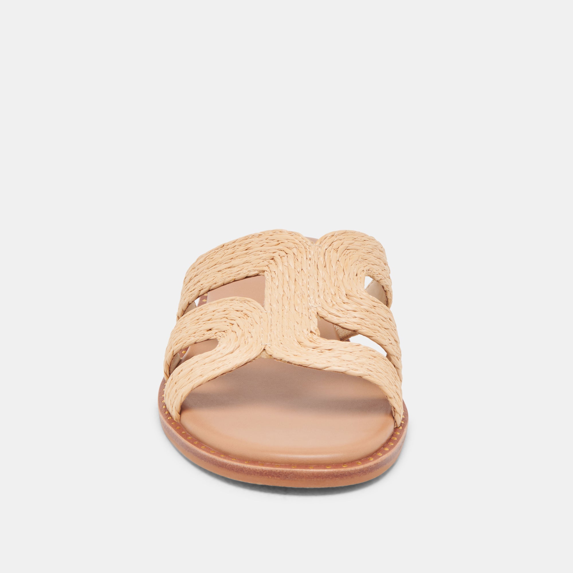 EMON WIDE SANDALS LT NATURAL RAFFIA - view 6