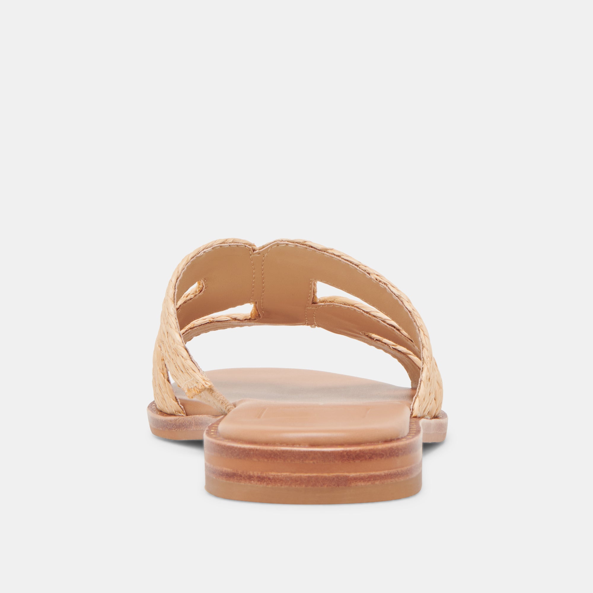 EMON WIDE SANDALS LT NATURAL RAFFIA - view 7