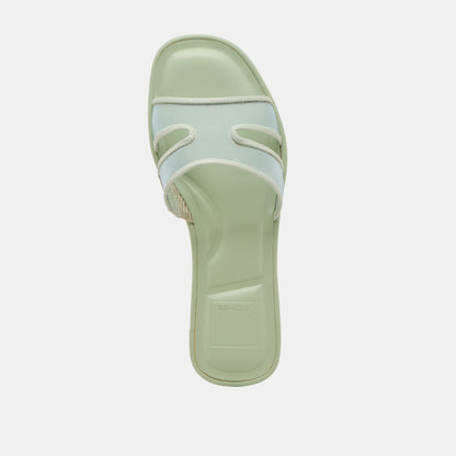FLORI SANDALS JADE MESH