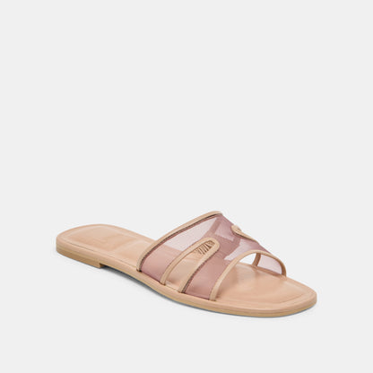 FLORI SANDALS LIGHT TAN MESH