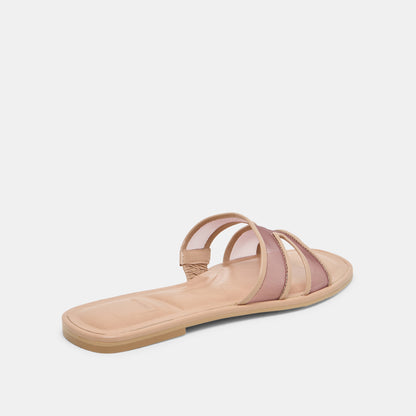 FLORI SANDALS LIGHT TAN MESH