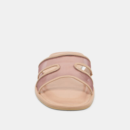 FLORI SANDALS LIGHT TAN MESH