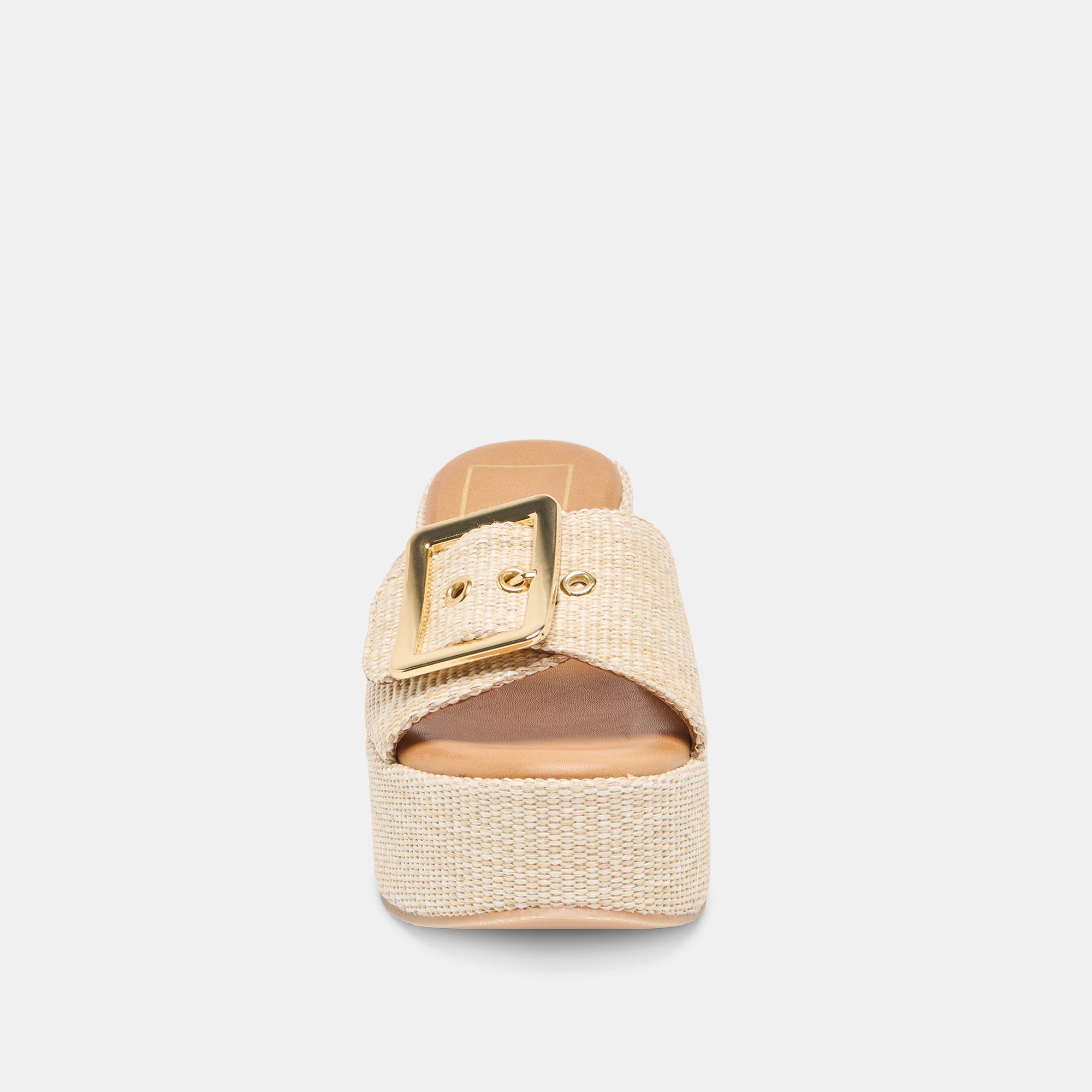 JILIAN WEDGES LT NATURAL RAFFIA