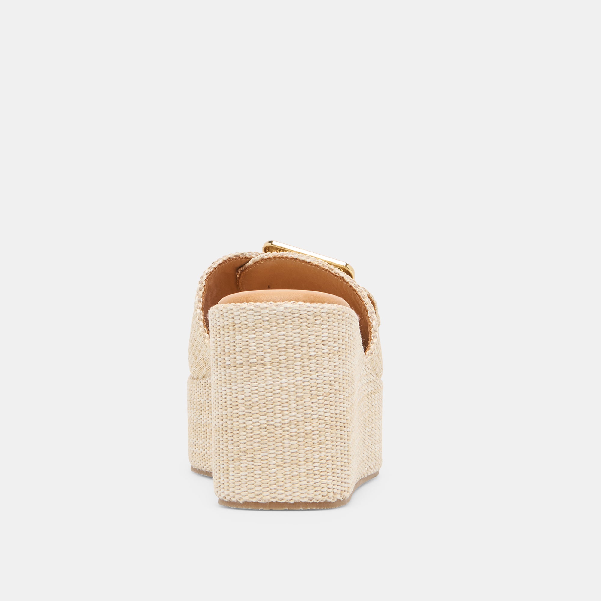JILIAN WEDGES LT NATURAL RAFFIA