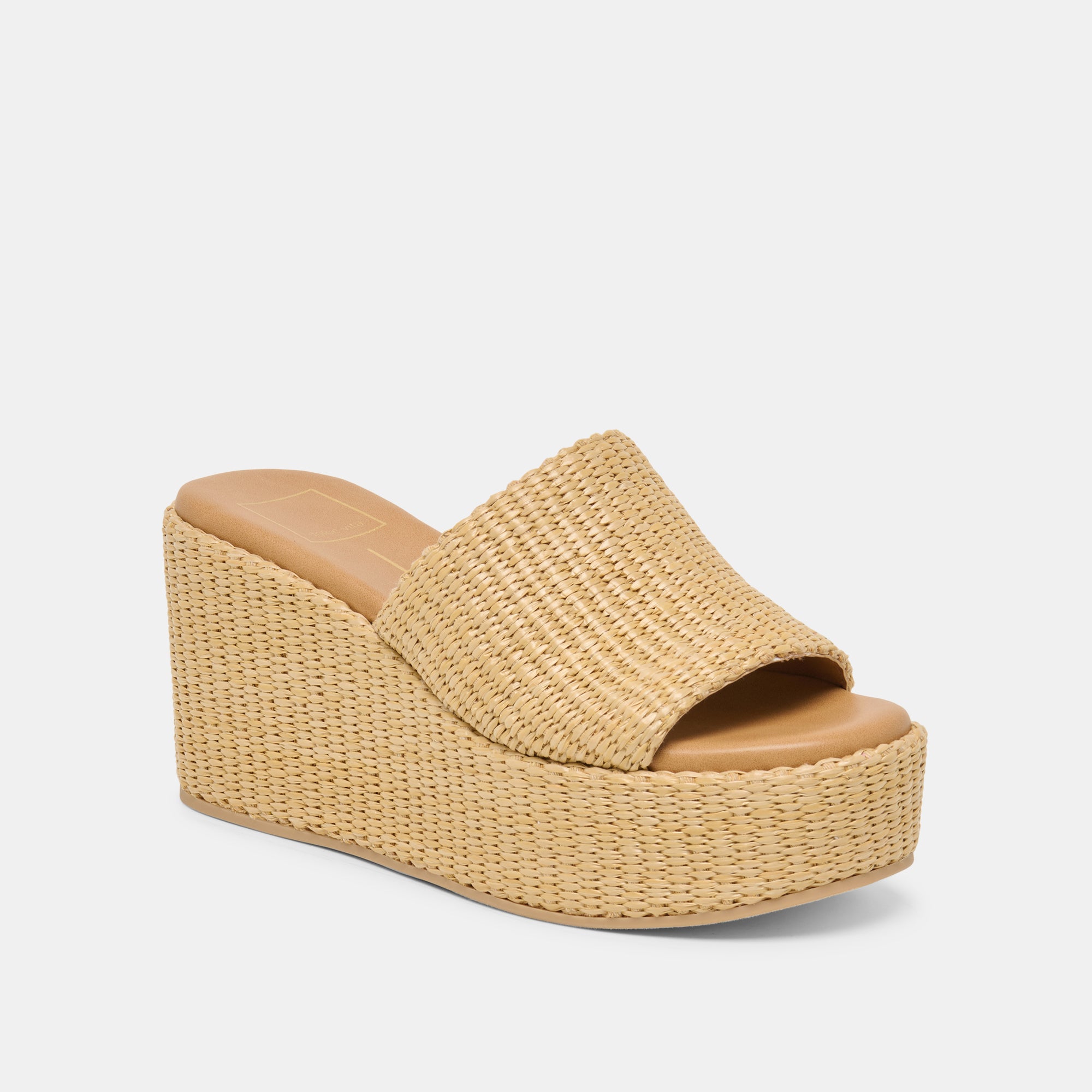JOCLYN WEDGES LT NATURAL RAFFIA - view 2