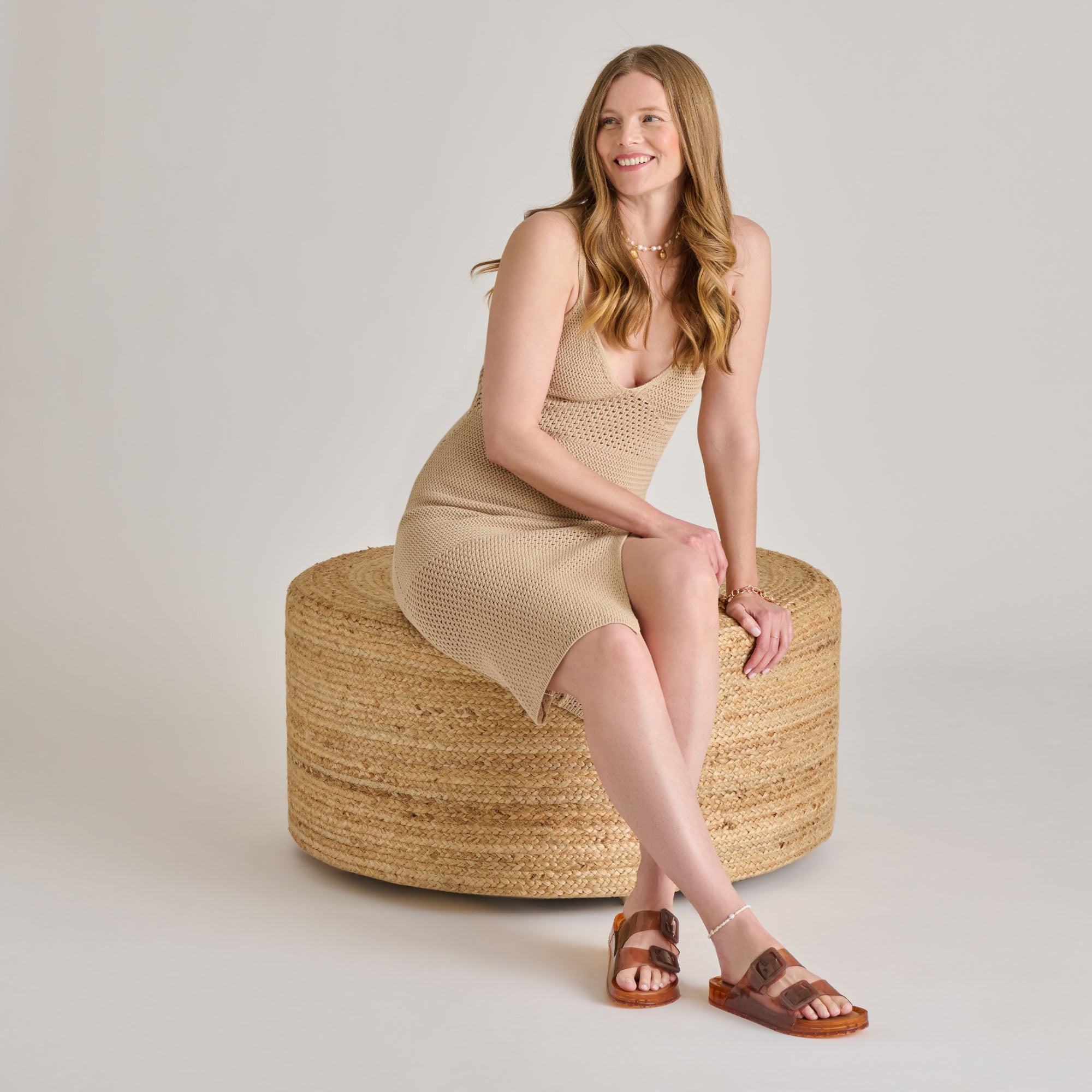 JULIO SANDALS WHISKEY VINYL