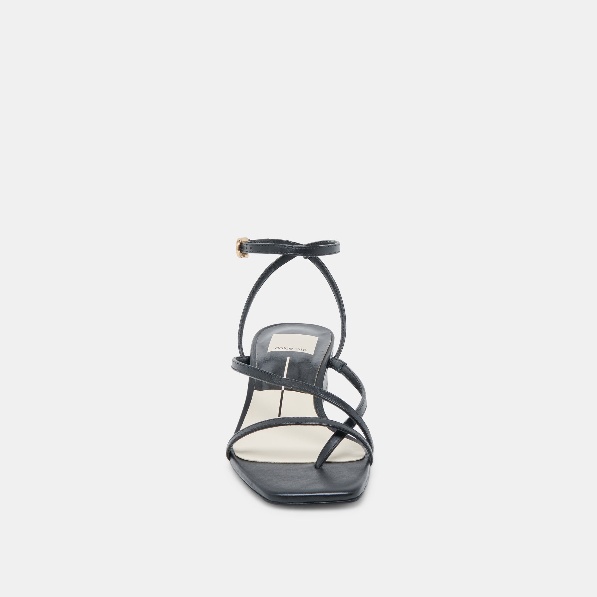 KARLOS WIDE SANDALS BLACK LEATHER - view 6