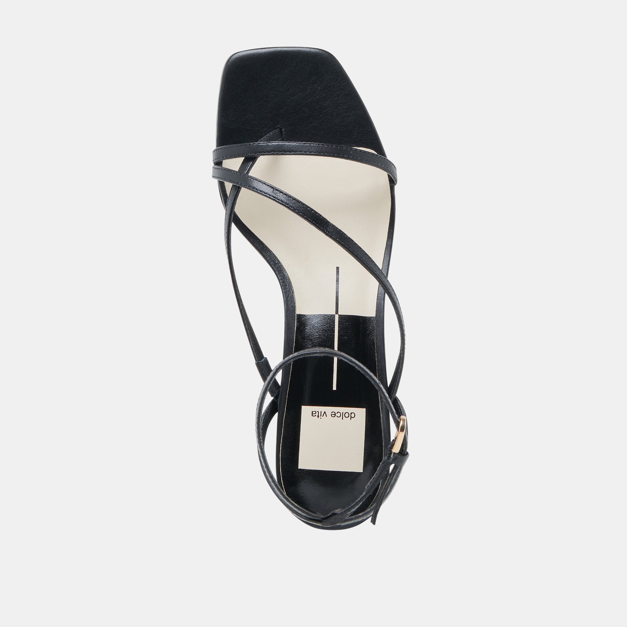 KARLOS WIDE SANDALS BLACK LEATHER - view 8