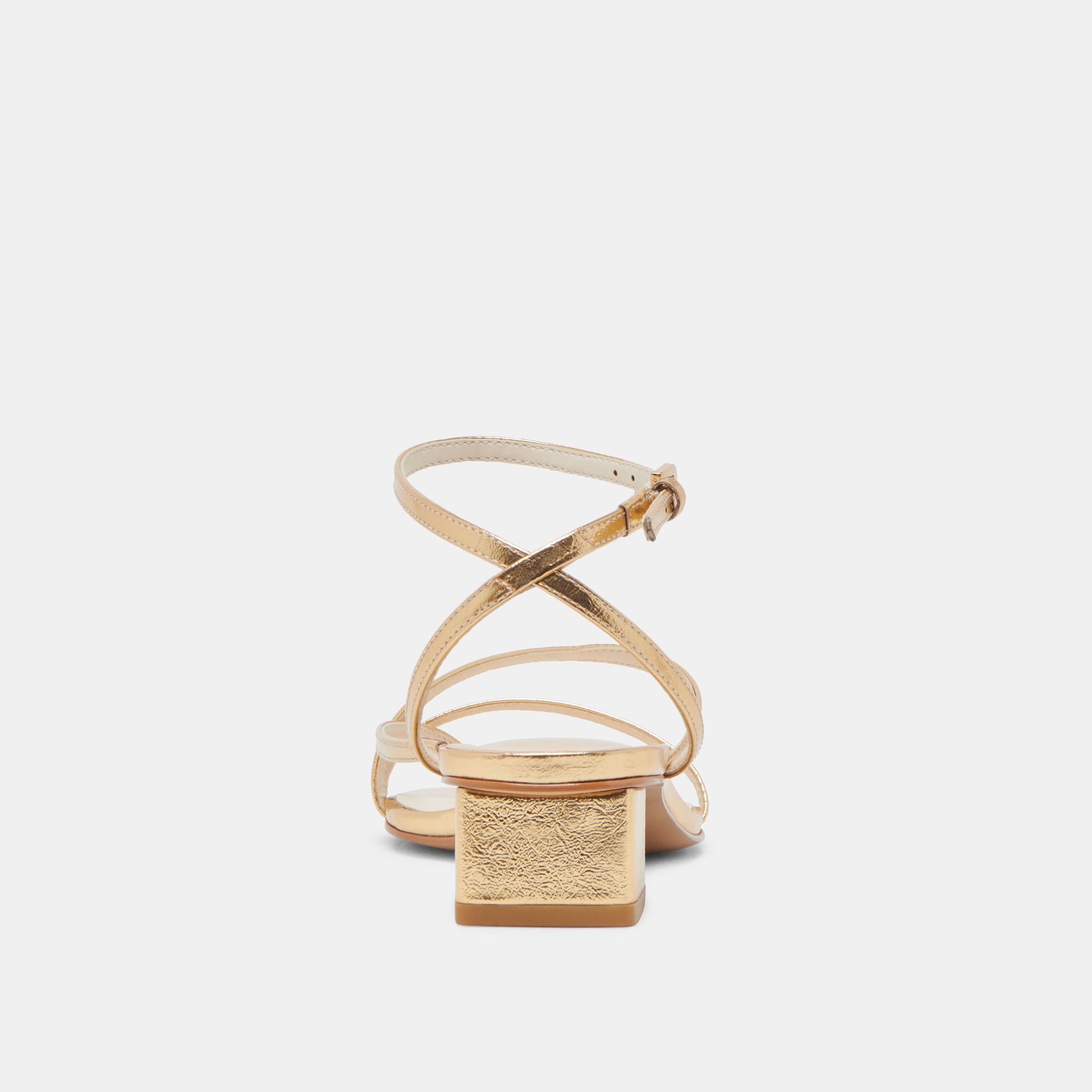 KARLOS WIDE SANDALS GOLD METALLIC STELLA - view 7