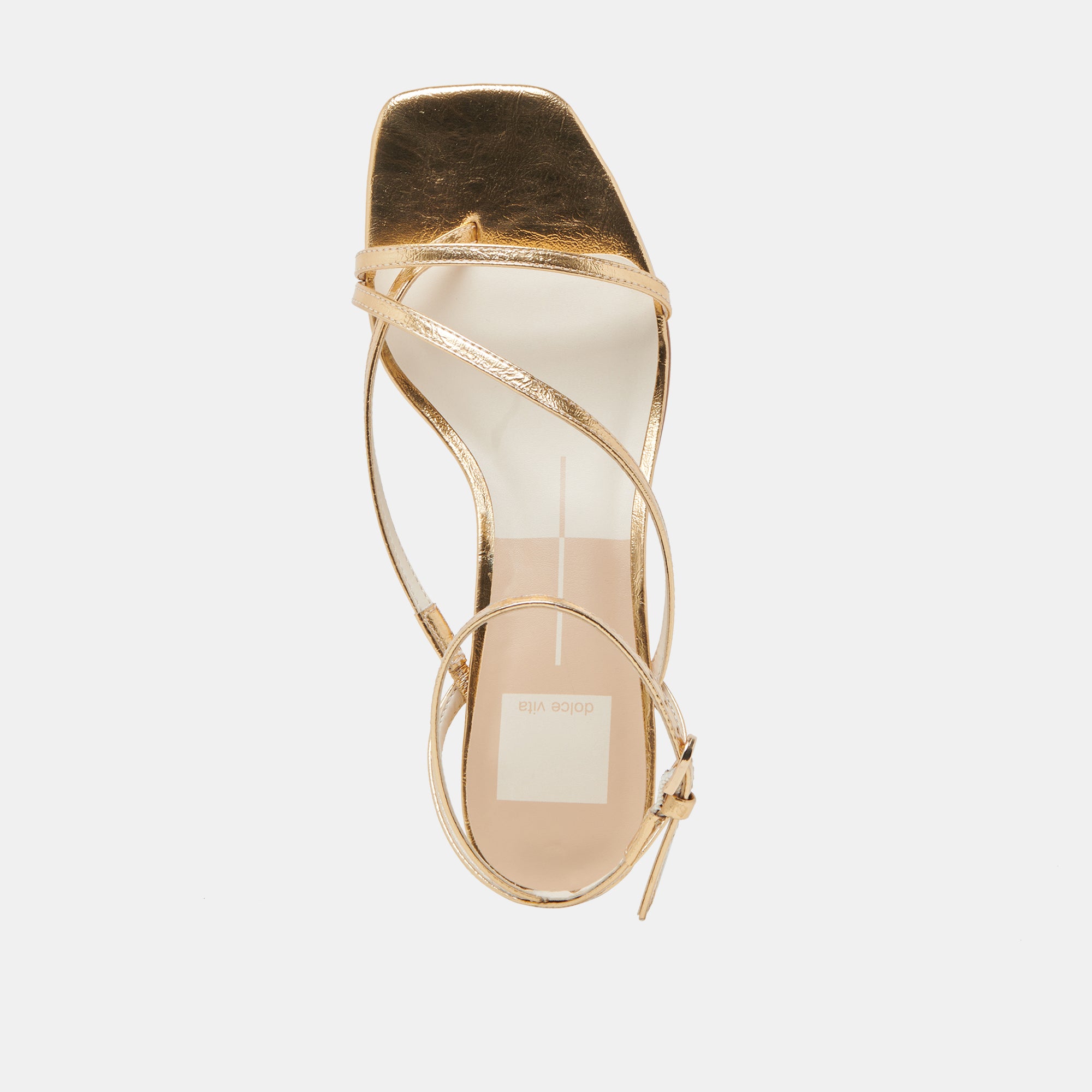 KARLOS WIDE SANDALS GOLD METALLIC STELLA - view 8