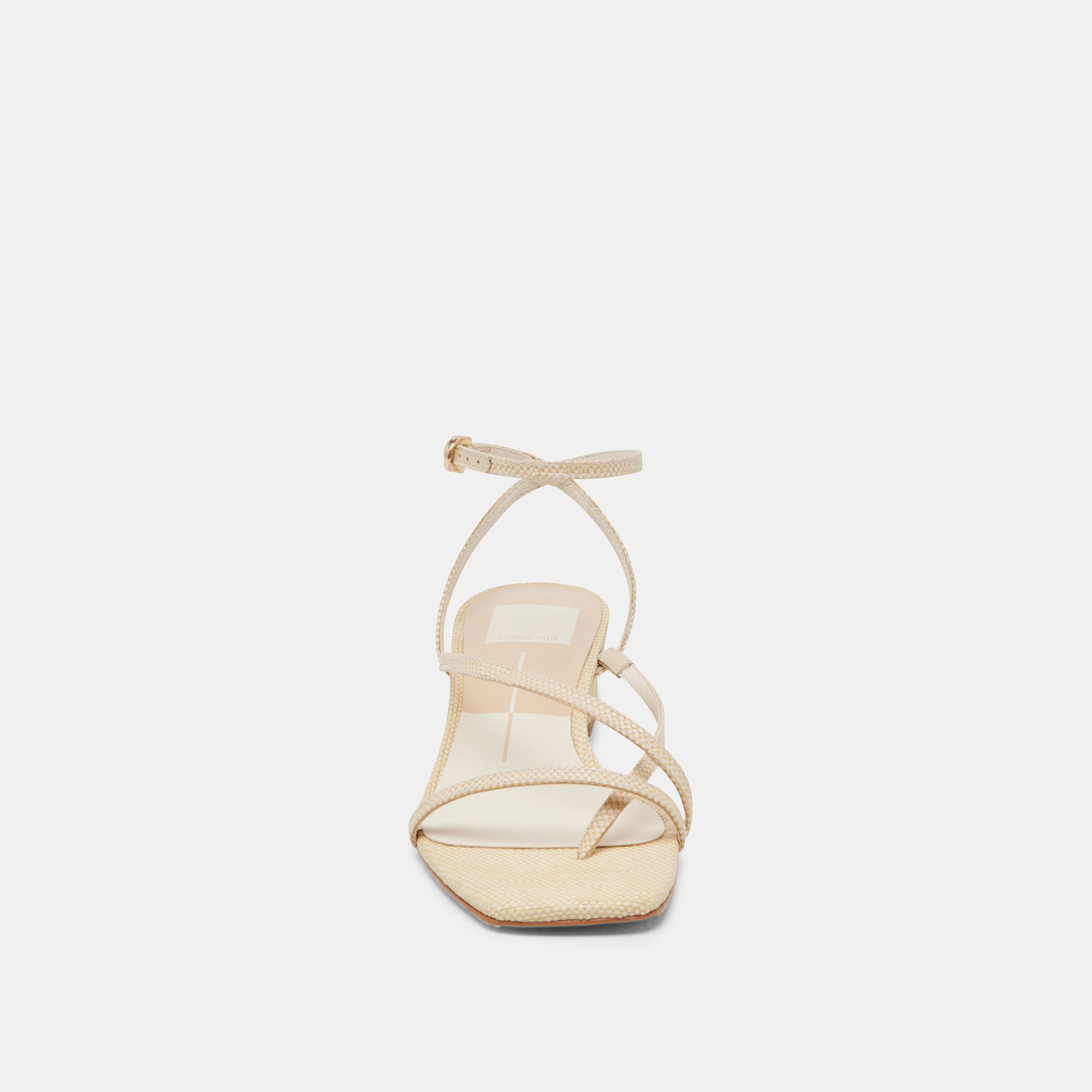 KARLOS WIDE SANDALS NATURAL WOVEN RAFFIA - view 6