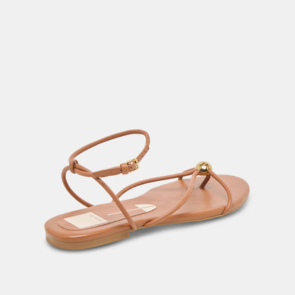 KENLEY SANDALS SADDLE LEATHER