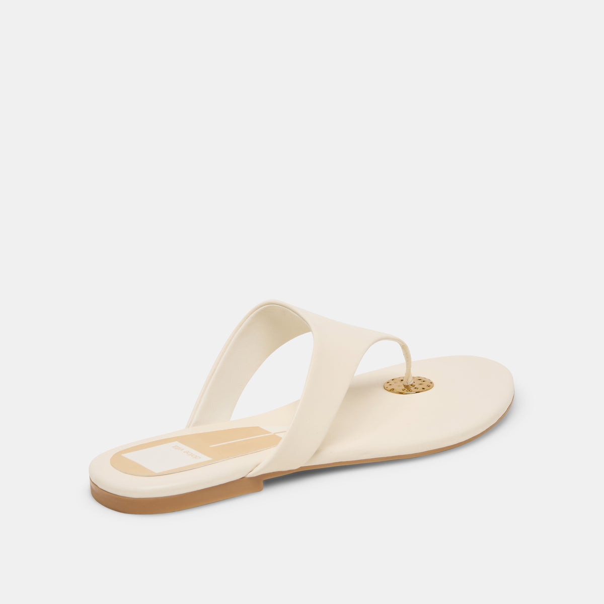 KITTLE SANDALS OFF WHITE LEATHER - view 5