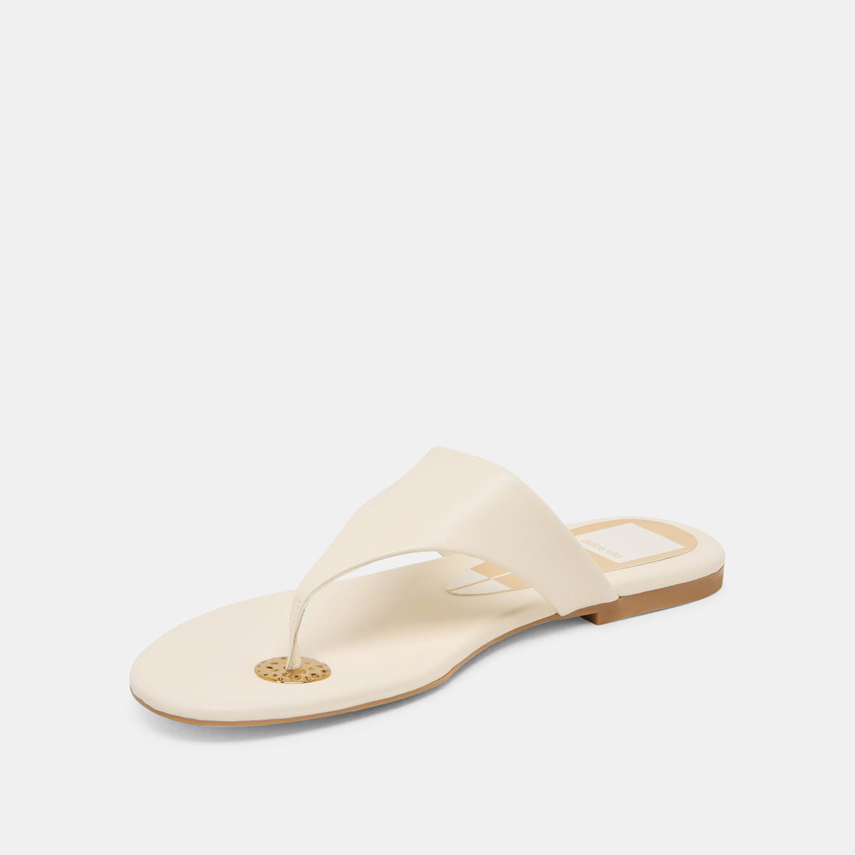 KITTLE SANDALS OFF WHITE LEATHER - view 6