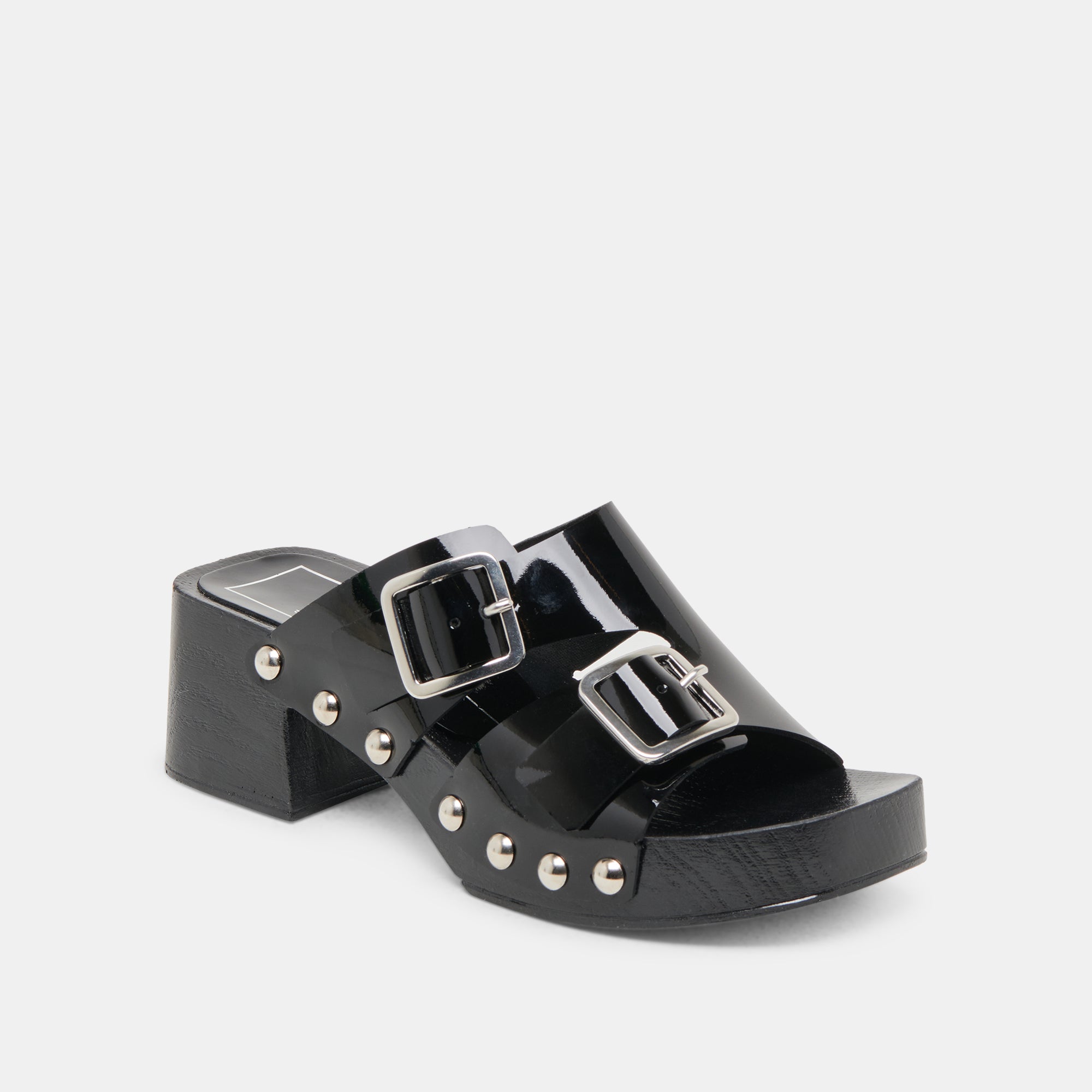 MELODY HEELS BLACK LEATHER - view 2