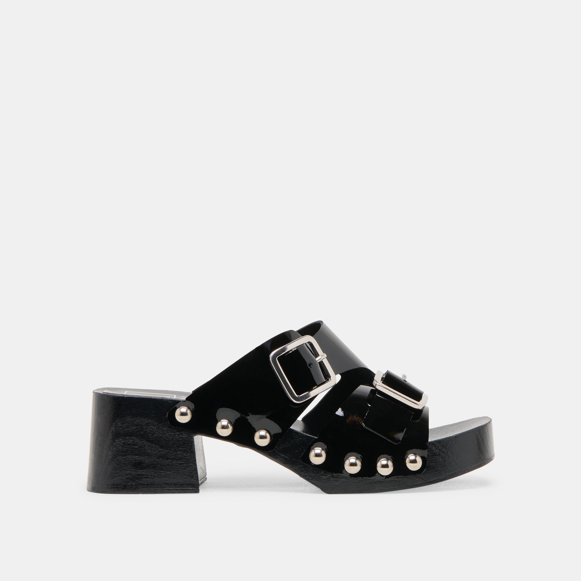 Melody Black Leather Heels | Dolce Vita