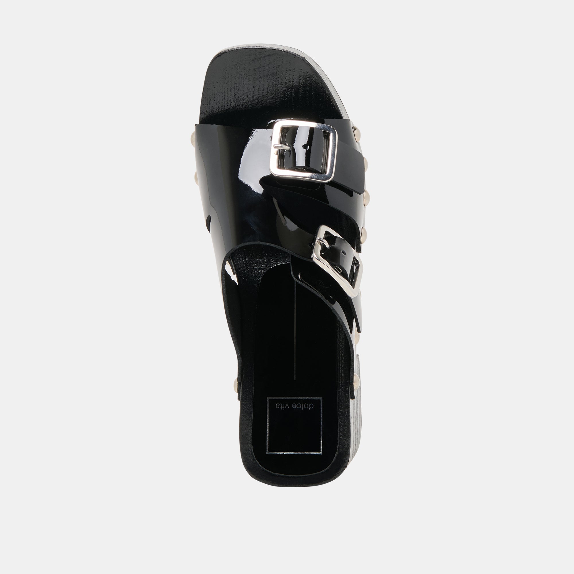 MELODY HEELS BLACK LEATHER - view 8