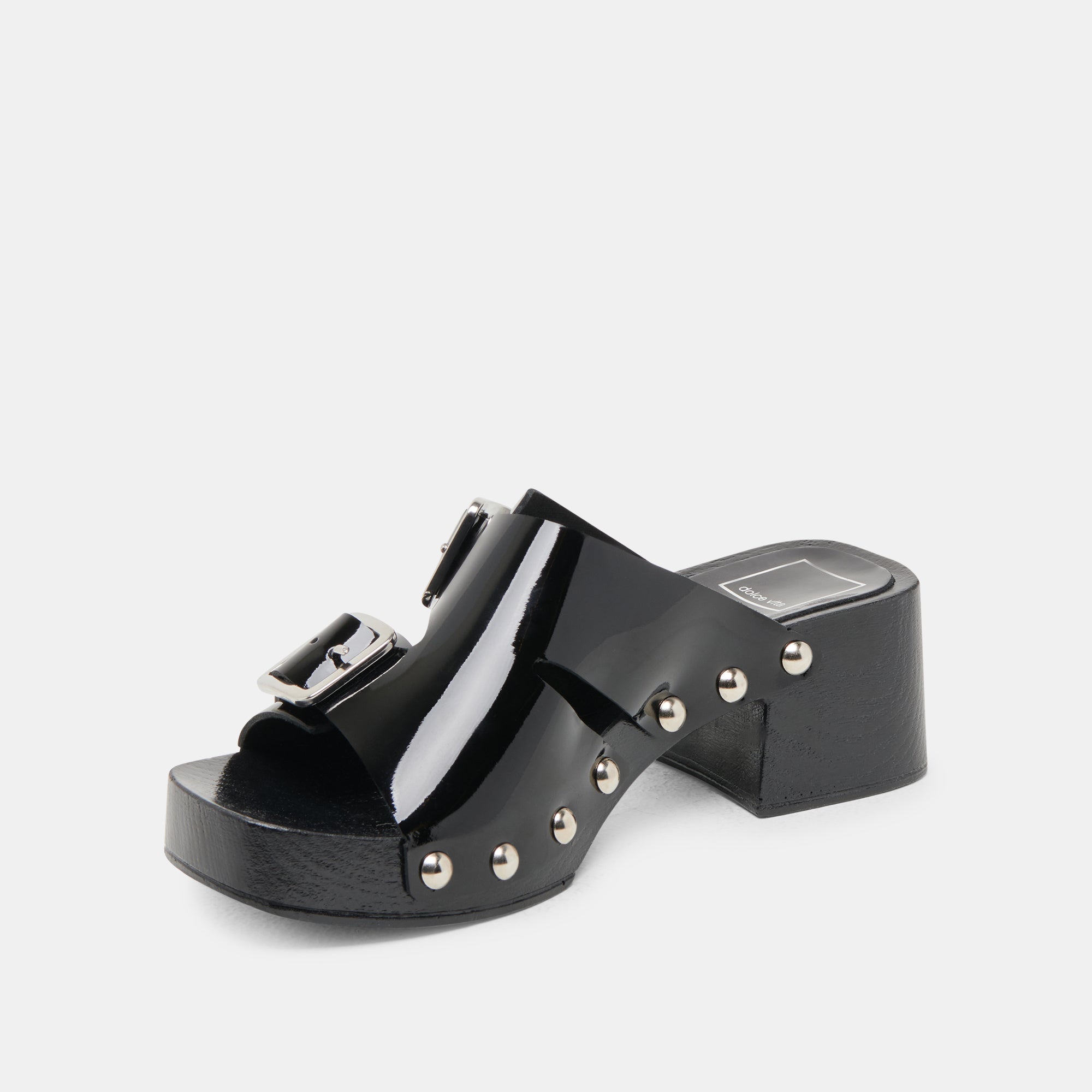 MELODY HEELS BLACK LEATHER - view 4