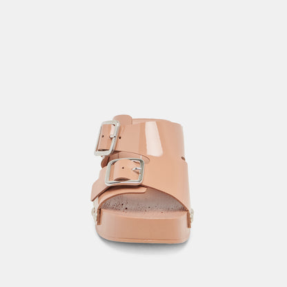 MELODY HEELS TAN LEATHER
