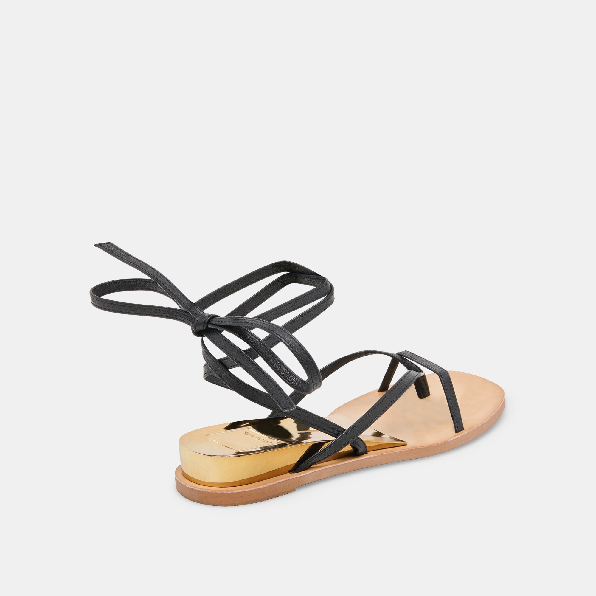 RUDIE SANDALS BLACK LEATHER - view 3