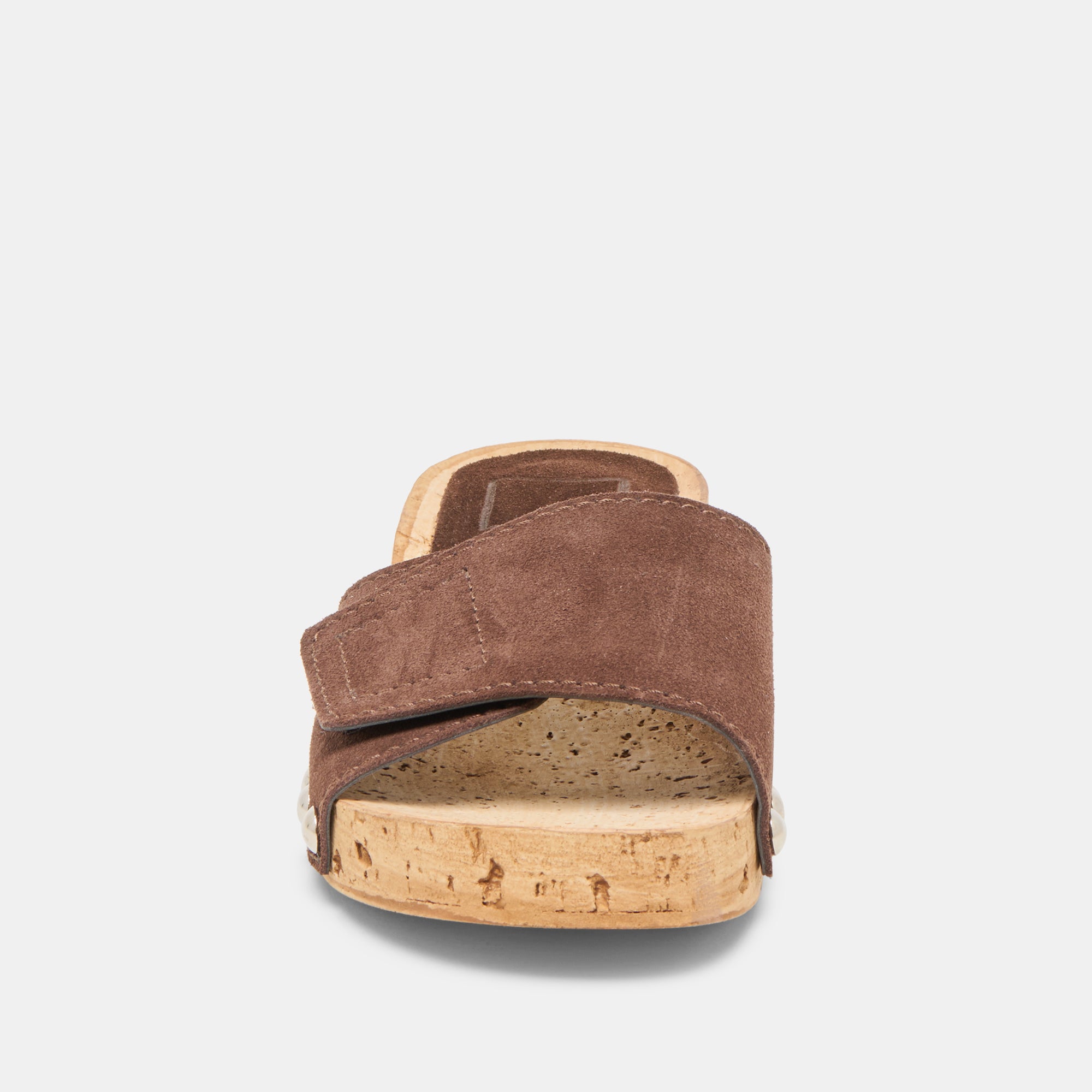 SANDY SANDALS DK BROWN SUEDE - view 6