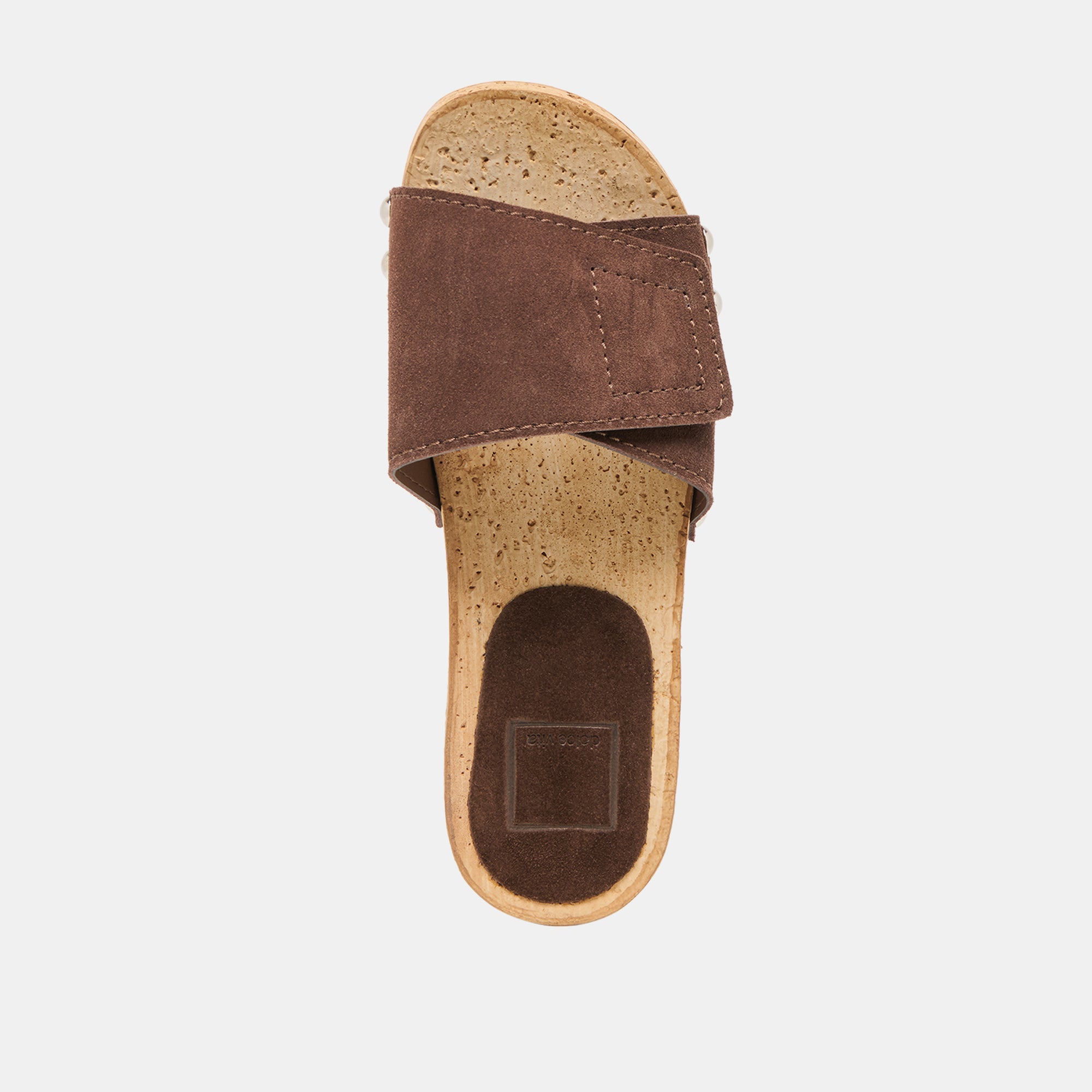 SANDY SANDALS DK BROWN SUEDE - view 8