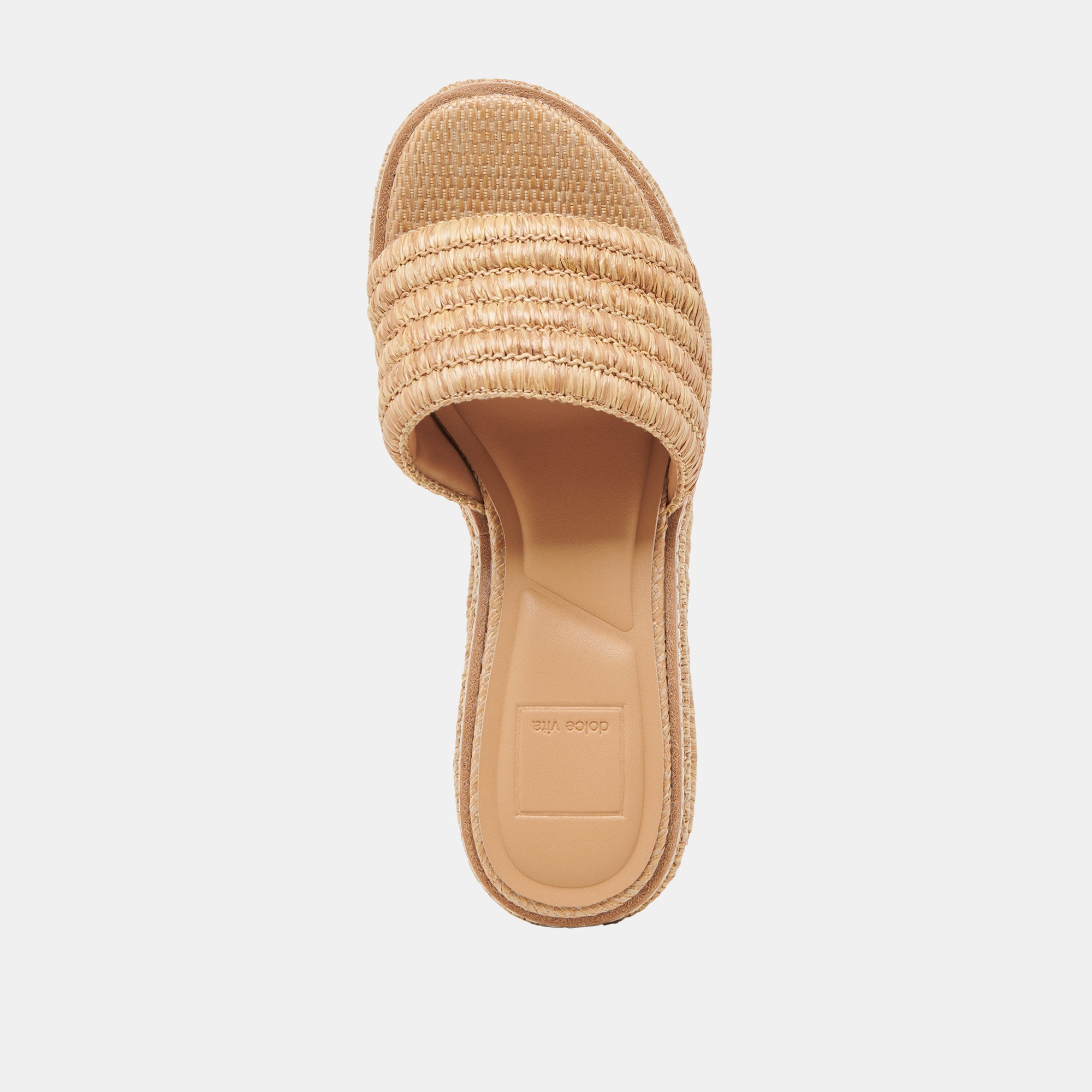THRONE WIDE WEDGES LT NATURAL RAFFIA - view 8