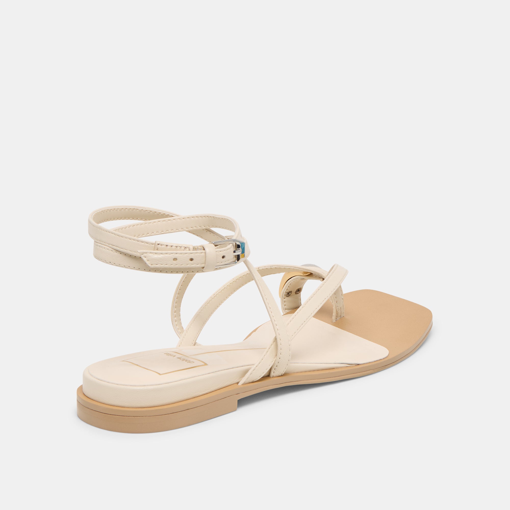 TYRICE SANDALS BONE LEATHER